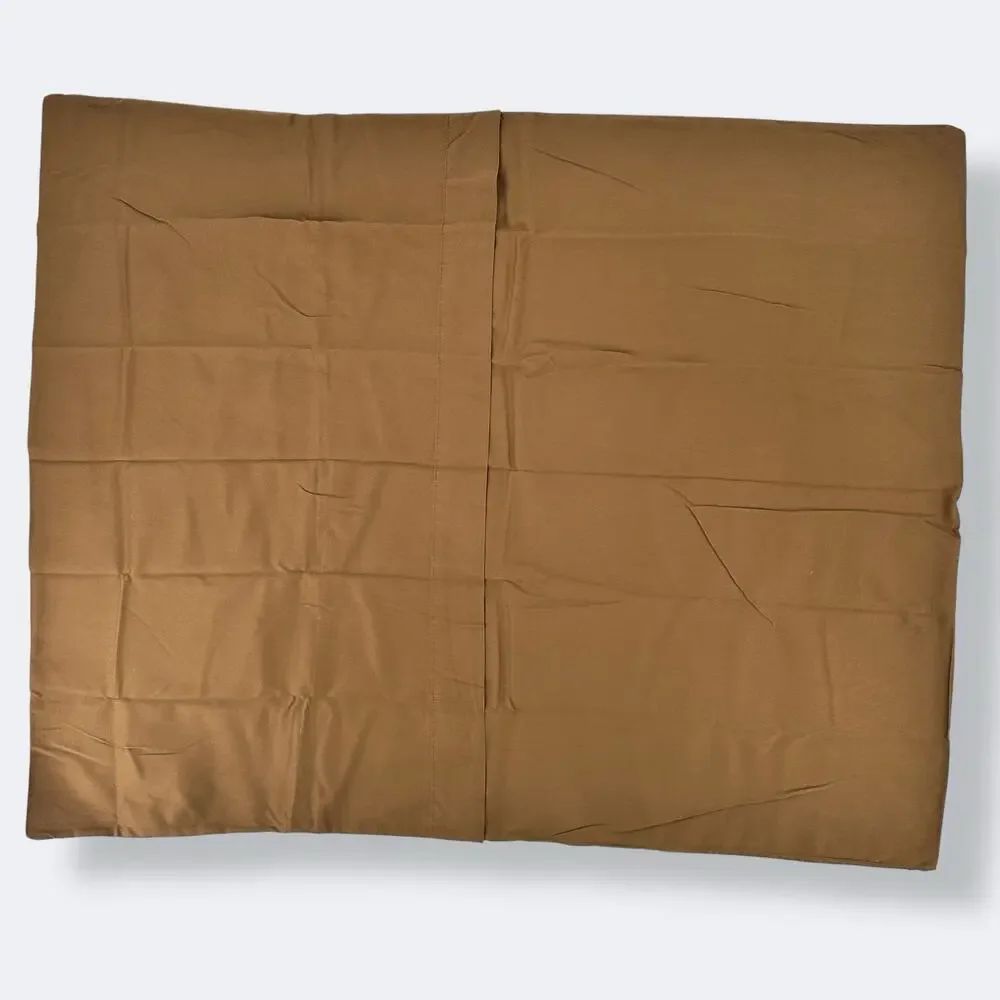 Restoration Hardware Garment Dyed Brushed Cotton Sham Queen Lounger Bronze